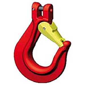 Wide Bowl Clevis Sling Hook with forged safety latch VHKS